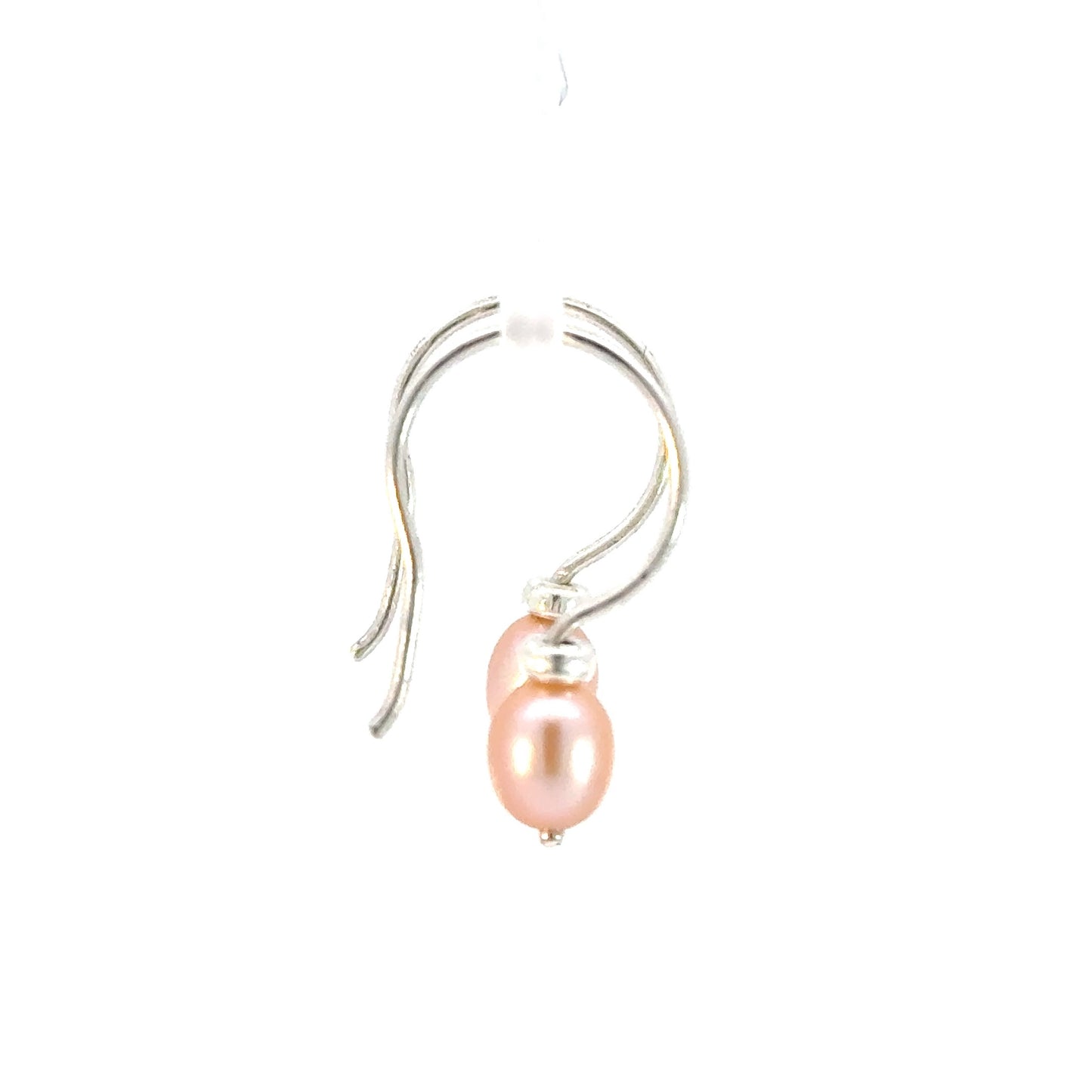 Single Pearl Earrings