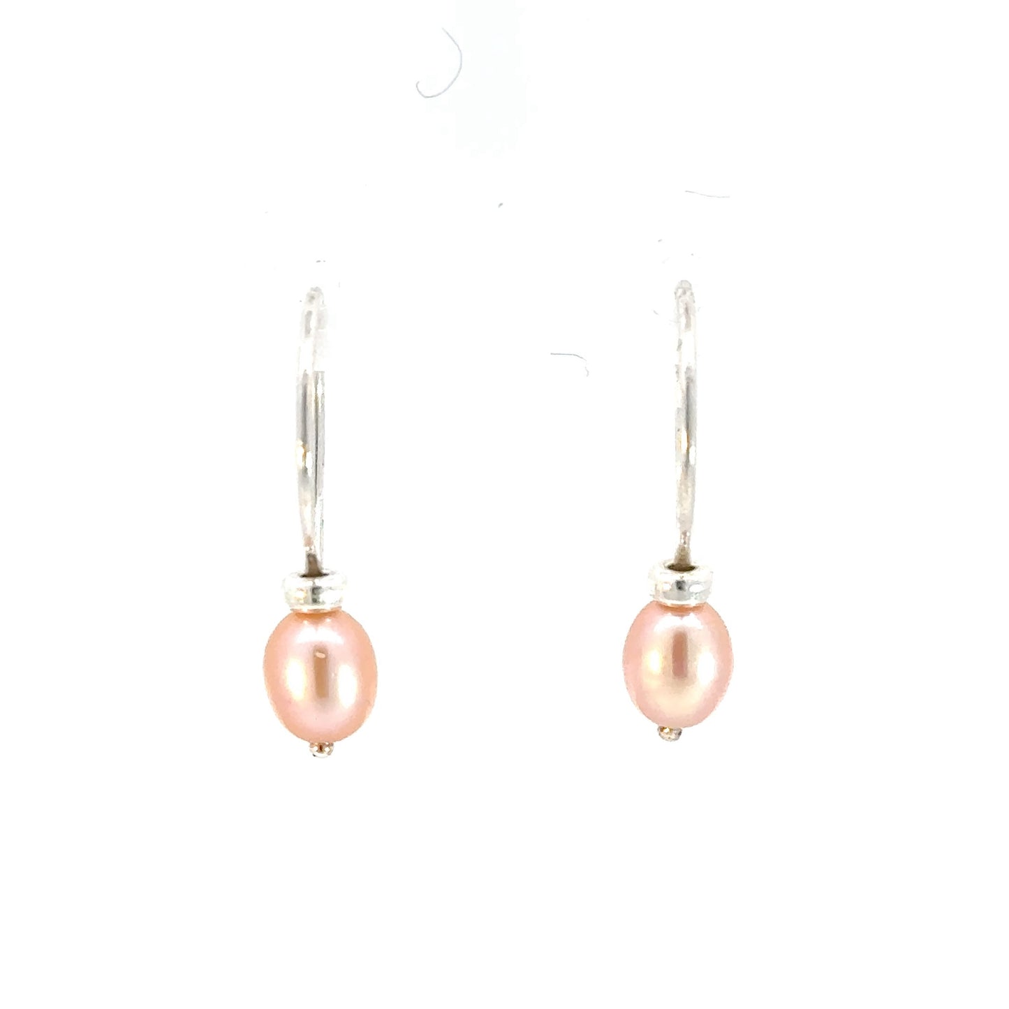 Single Pearl Earrings