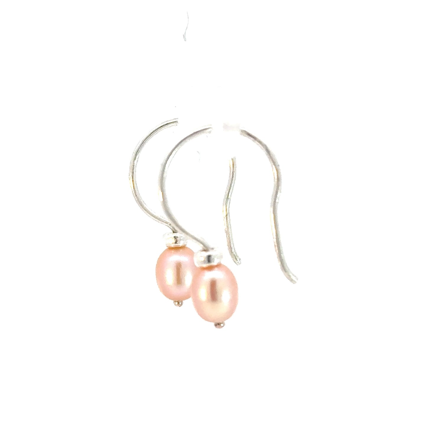 Single Pearl Earrings